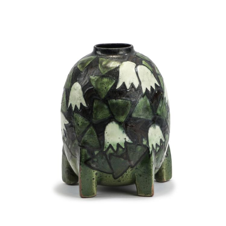 Hauptbild zu Objekt, 'Snowdrops' vase, 1903-04, Max Laeuger, Laeuger, Max, Kandern, 138B 583