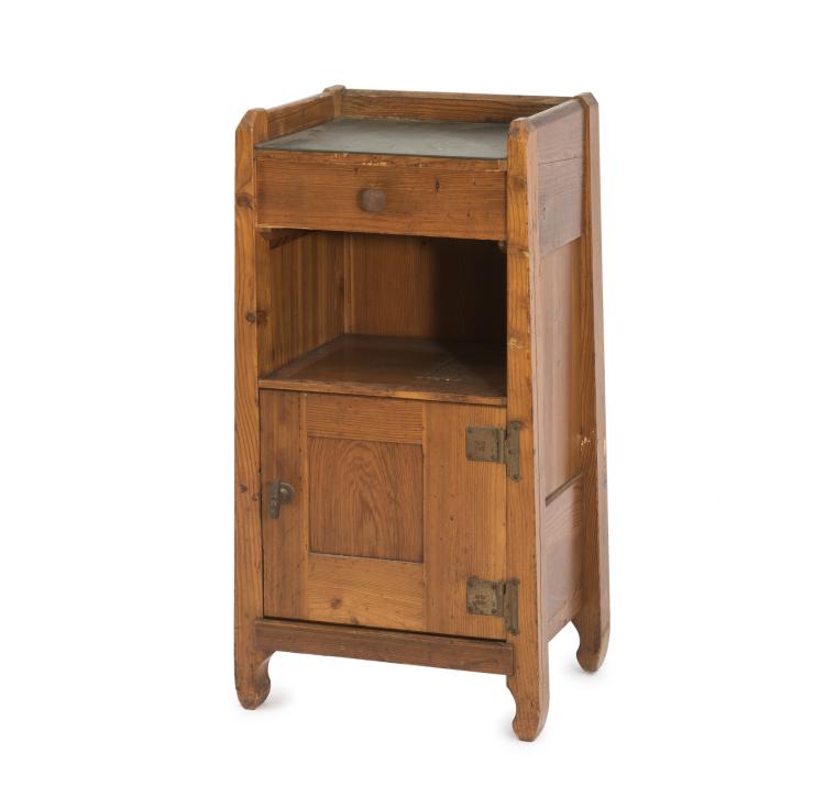 Hauptbild zu Objekt, 'Interior III' night stand, 1905, Richard Riemerschmid, Dresdener Werkst&auml;tten, Dresden-Hellerau, 139A 13