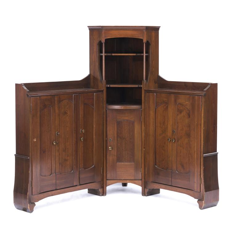 Bild 1 zu Objekt, Corner cabinet, c. 1902/03, Richard Riemerschmid, Dresdener Werkst&auml;tten, Dresden-Hellerau, 139A 4