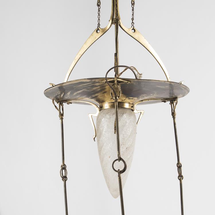 Bild 6 zu Objekt, Deckenlampe, um 1910, Deutschland, 141C 657