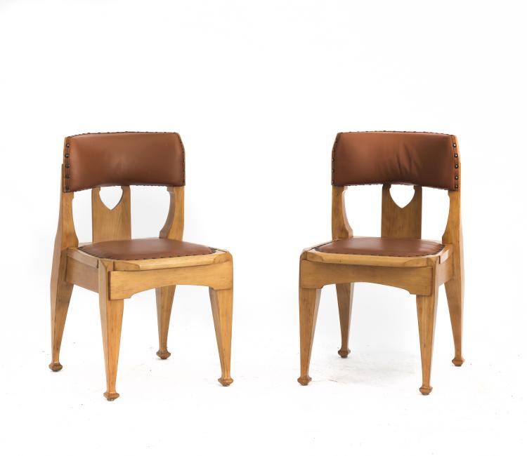 Bild 1 zu Objekt, Two side chairs, c. 1903, Richard Riemerschmid, 139A 7