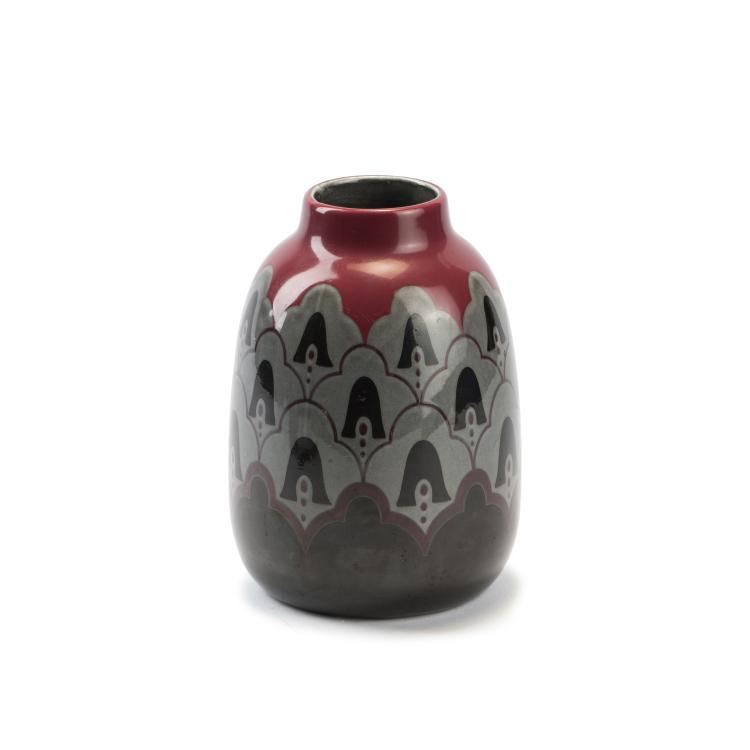 Hauptbild zu Objekt, Vase, 1918, Christian Neureuther, W&auml;chtersbach, Steingutfabrik, 138B 613