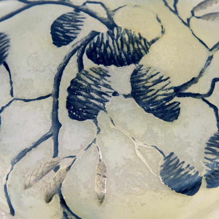 Bild 2 zu Objekt, Deckeldose 'Paysage et Aulnes', 1907 , Daum Fr&egrave;res, Nancy, 138B 127