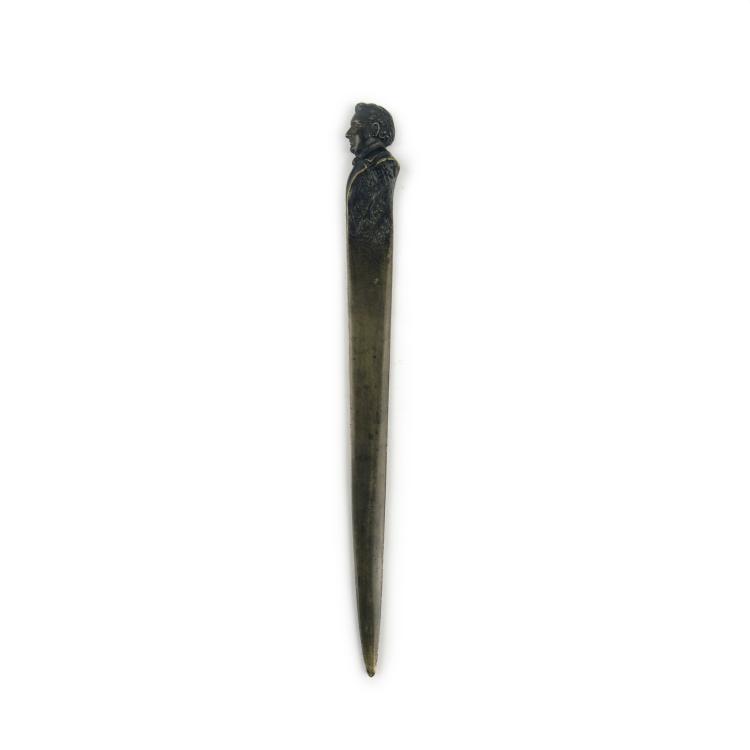 Hauptbild zu Objekt, 'Schubert' letter opener, 1928, Wien, 138B 479