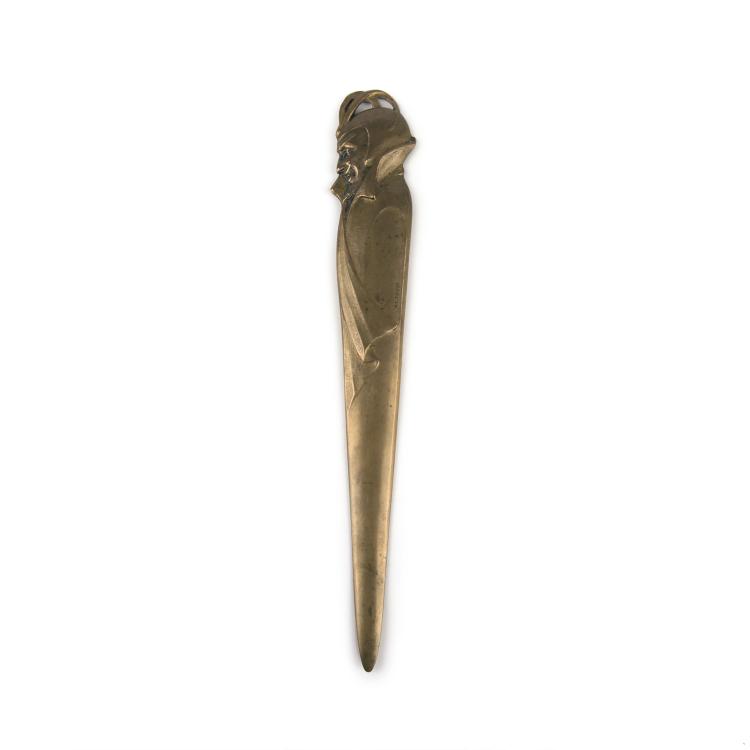 Hauptbild zu Objekt, 'Mephisto' letter opener, c1910, B. L Zorra, Zorra, B. L., 138B 482