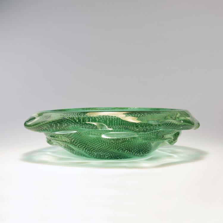 Hauptbild zu Objekt, 'A bullicante' bowl, 1937, Archimede Seguso, Seguso, Archimede, Murano, 140C 454