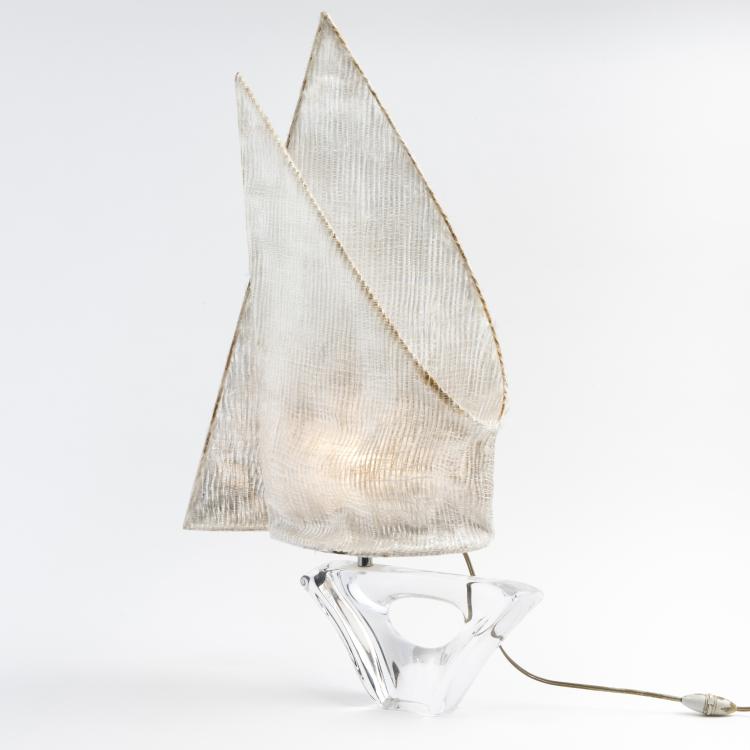 Bild 1 zu Objekt, Table light, 1950s, Jean Daum, Daum Fr&egrave;res, Nancy, 139B 267