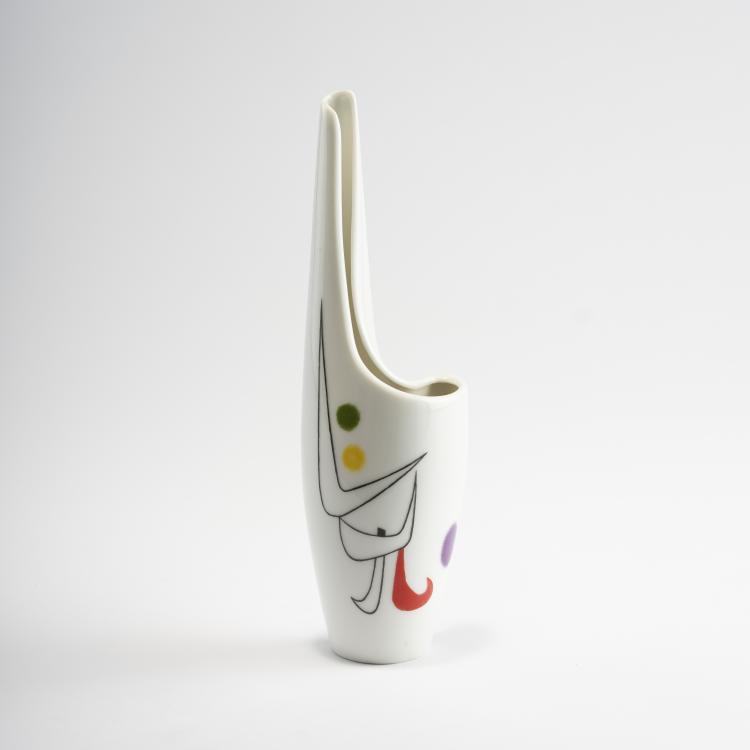 Bild 1 zu Objekt, Vase, 1956, Beate Kuhn, Rosenthal, Selb, 139A 130