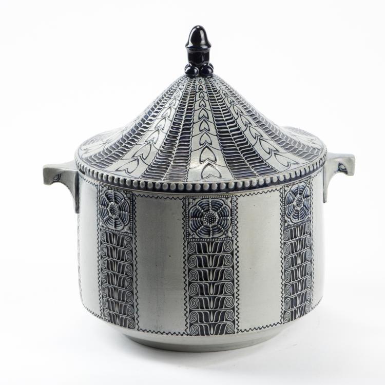 Bild 1 zu Objekt, Bowl, c1908-11, Albin M&uuml;ller, Merkelbach, Reinhold, Grenzhausen, 138B 590