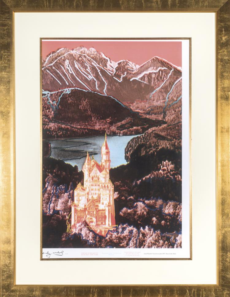 Hauptbild zu Objekt, 'Neuschwanstein 1987 Bayerische R&uuml;ck', 1987, Andy Warhol, Edition Schellmann, M&uuml;nchen/New York; Maximilian Verlag Sabine Knust M&uuml;nchen., 138C 861
