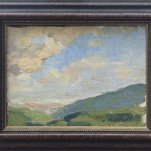 'Nori din Carbunari - Banat' (Clouds of Carbunari - Banat), 1932