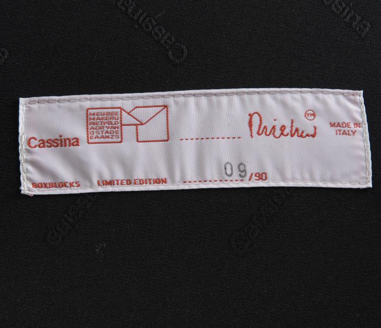 Bild 1 zu Objekt, 'Utrecht chair C 90', 1936/37 / 2016, Gerrit Rietveld, Cassina, Mailand, 139B 248