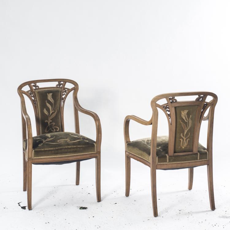 Bild 4 zu Objekt, Salon, um 1910, Nancy, 138B 736