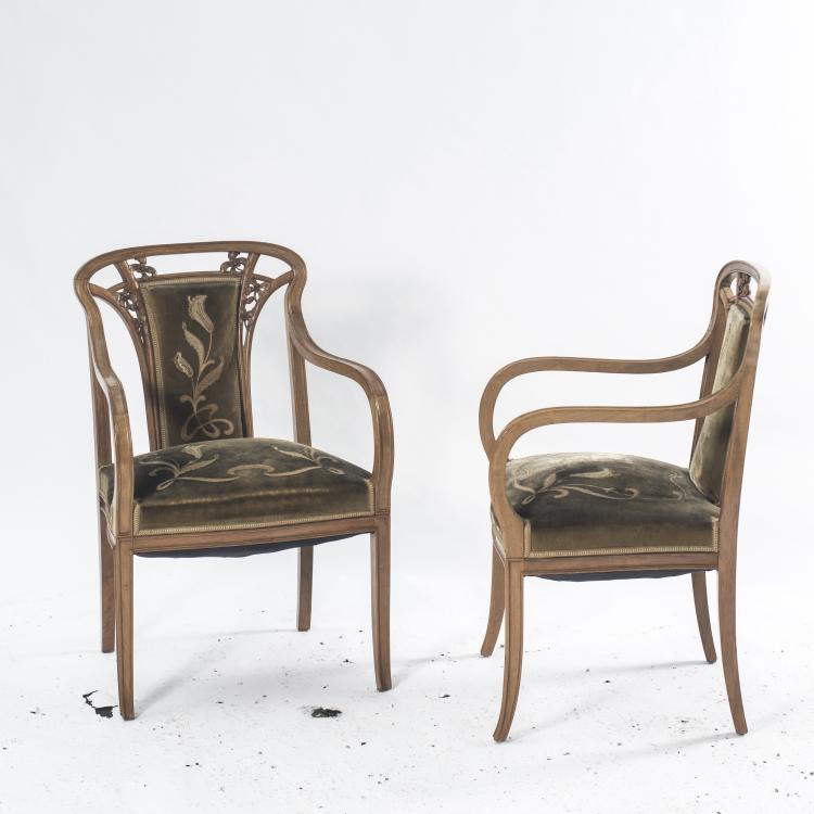 Bild 5 zu Objekt, Salon, um 1910, Nancy, 138B 736