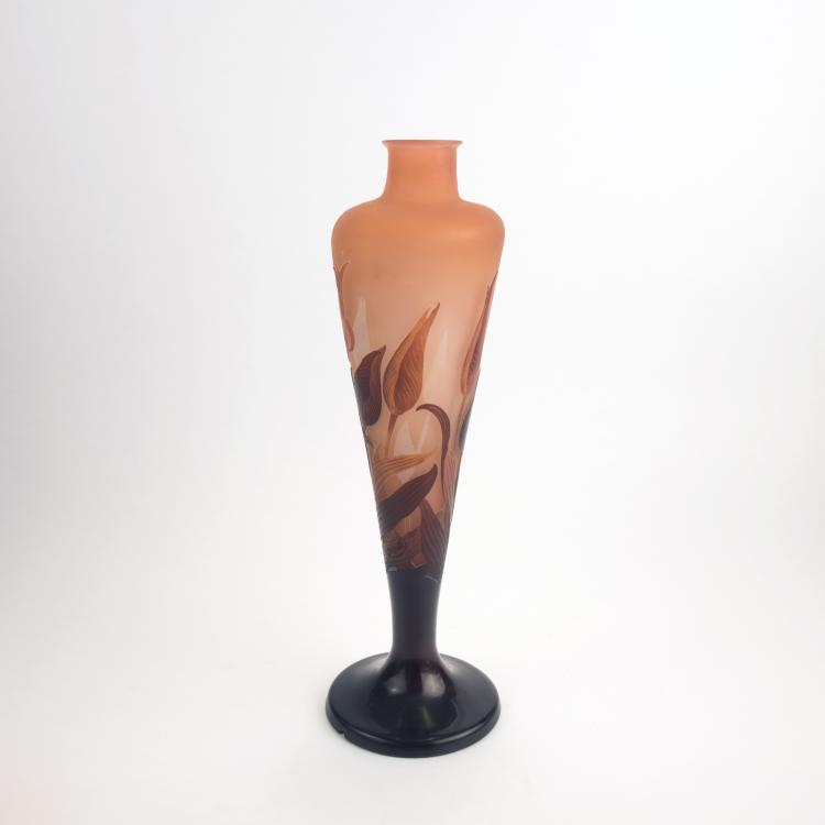 Bild 1 zu Objekt, 'Tulipes' lamp base, 1920s, Gall&eacute;, Etablissements, Nancy, 138B 241