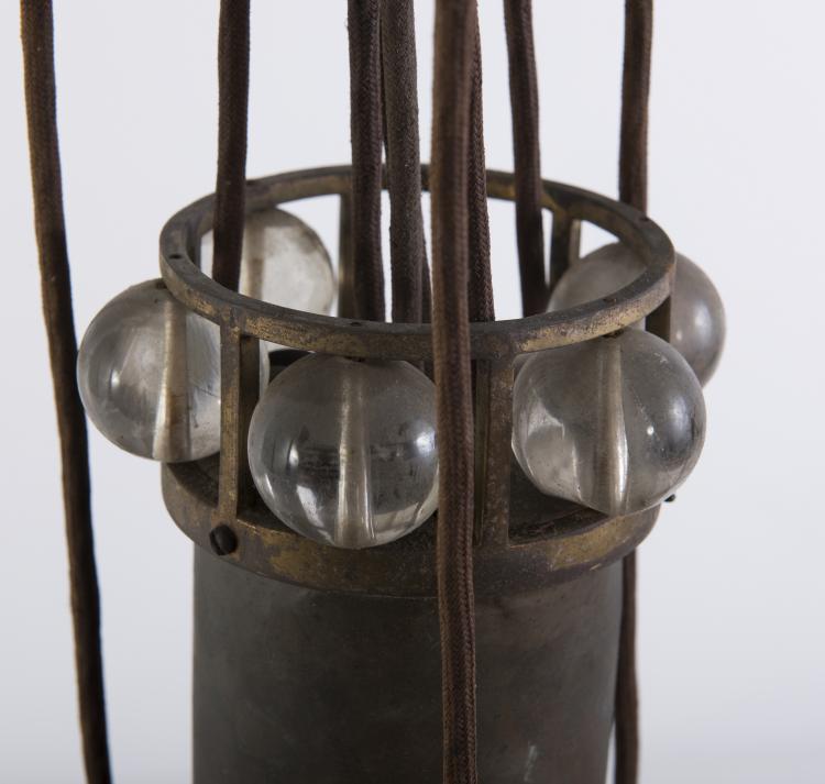 Bild 3 zu Objekt, Deckenleuchte (Zuglampe mit Gewicht), um 1910, Deutschland, 141C 658