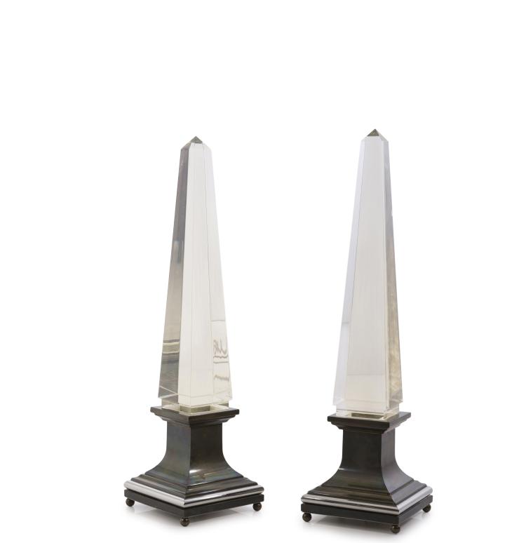 Hauptbild zu Objekt, Two table lights, 1970s, Anglo Metalarte, Italien, 139B 601