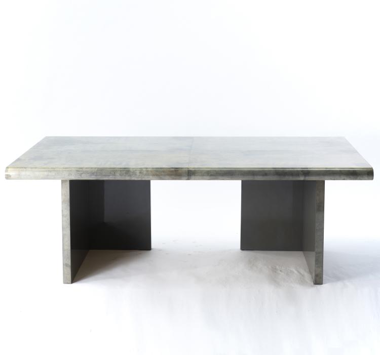 Bild 1 zu Objekt, Desk with container on wheels and shelf, c. 1965, Aldo Tura, Tura, Mailand, 140B 250