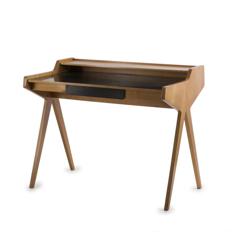 Hauptbild zu Objekt, Writing desk, c. 1955, Helmut Magg, Deutsche Werkst&auml;tten, M&uuml;nchen (zugeschrieben), 139A 131