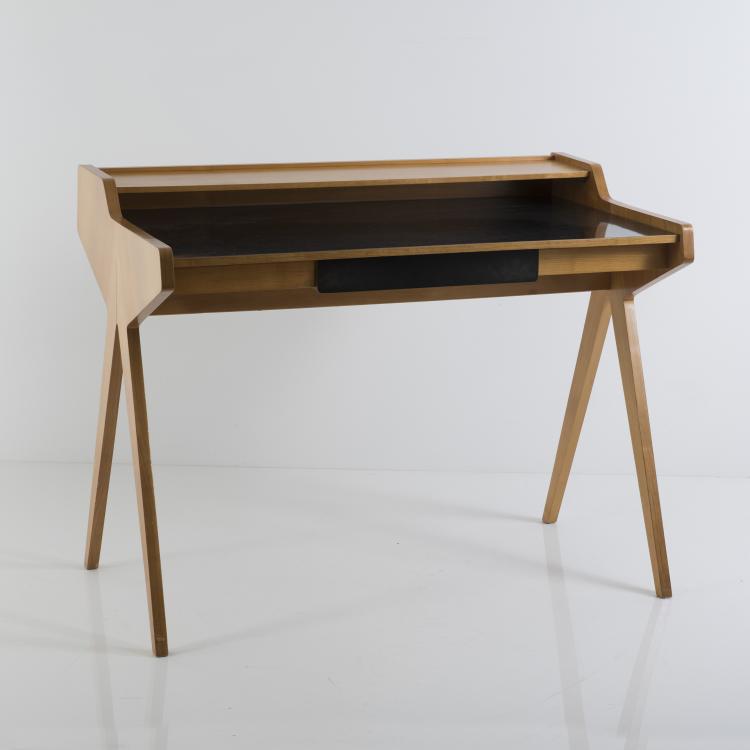 Bild 2 zu Objekt, Writing desk, c. 1955, Helmut Magg, Deutsche Werkst&auml;tten, M&uuml;nchen (zugeschrieben), 139A 131