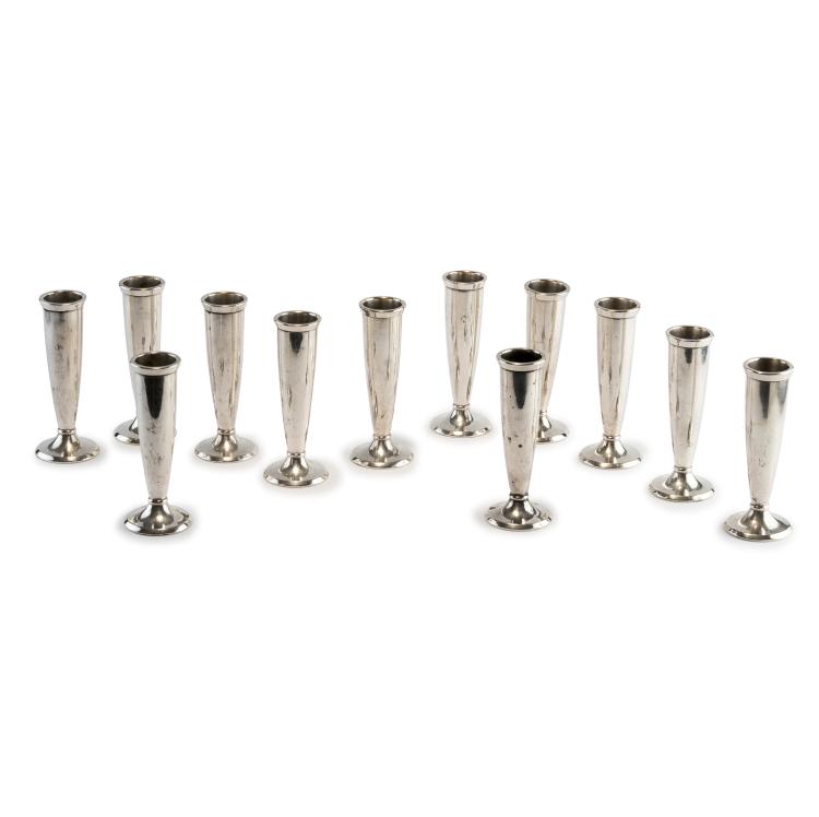 Hauptbild zu Objekt, Twelved 'Hotel Meeting Riccione' vases, c. 1936, Gio Ponti, Krupp, Arthur, Mailand, 139B 230