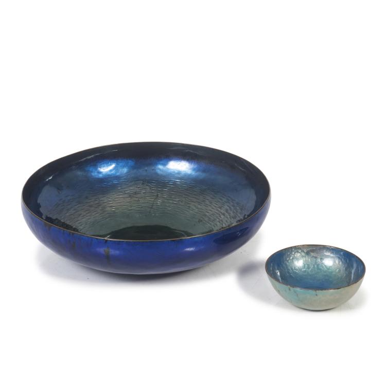 Hauptbild zu Objekt, Two bowls, 1950s , Paolo De Poli, De Poli, Paolo, 139B 538