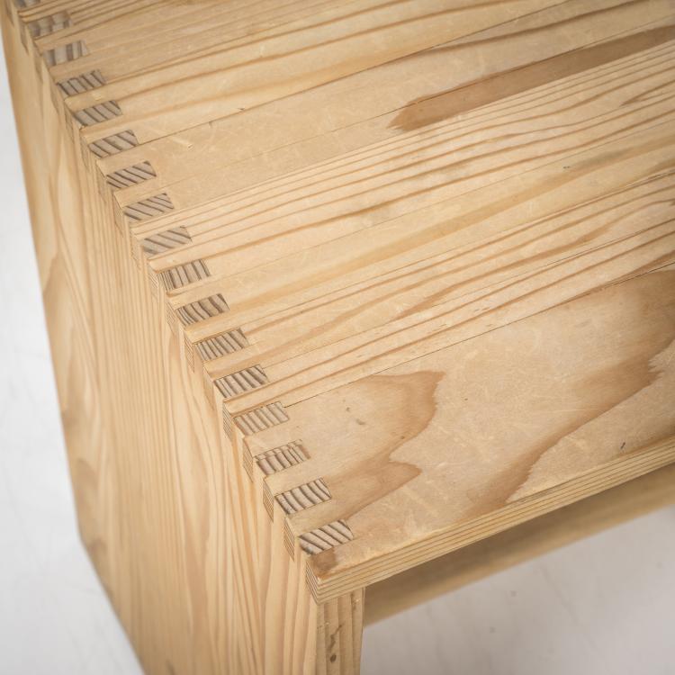 Bild 1 zu Objekt, Vier 'Ulmer Hocker', 1953, Max Bill, Kriens-Werkstatt f&uuml;r Behinderte und M&ouml;belfabrik, Muotathal f&uuml;r Wohnbedarf AG Z&uuml;rich, 139A 112