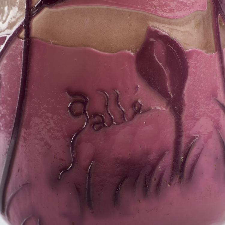 Bild 5 zu Objekt, 'Colchiques' vase, c1900, Gall&eacute;, Emile, Nancy, 138B 203