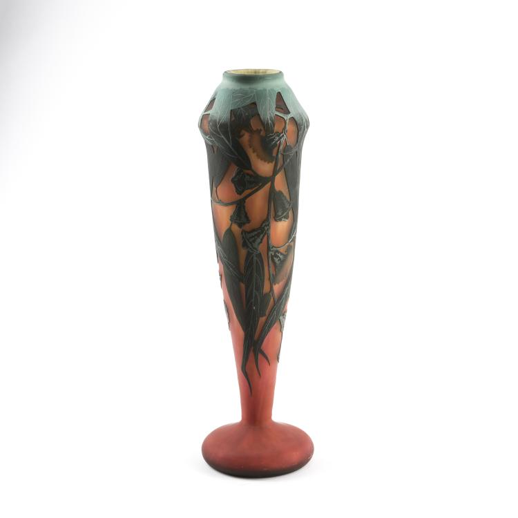 Bild 1 zu Objekt, 'Eucalyptus' vase, 1913, Daum Fr&egrave;res, Nancy, 138B 165