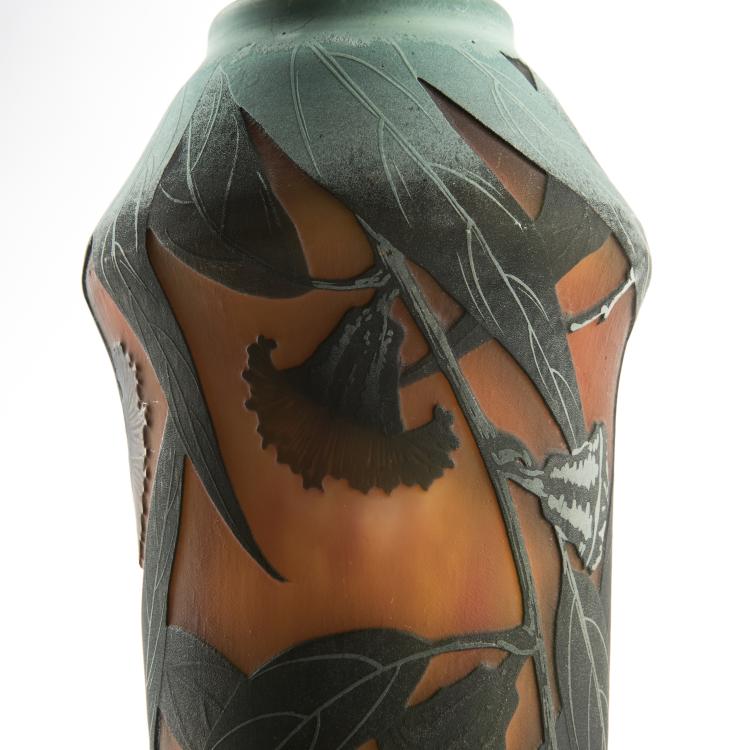 Bild 4 zu Objekt, 'Eucalyptus' vase, 1913, Daum Fr&egrave;res, Nancy, 138B 165