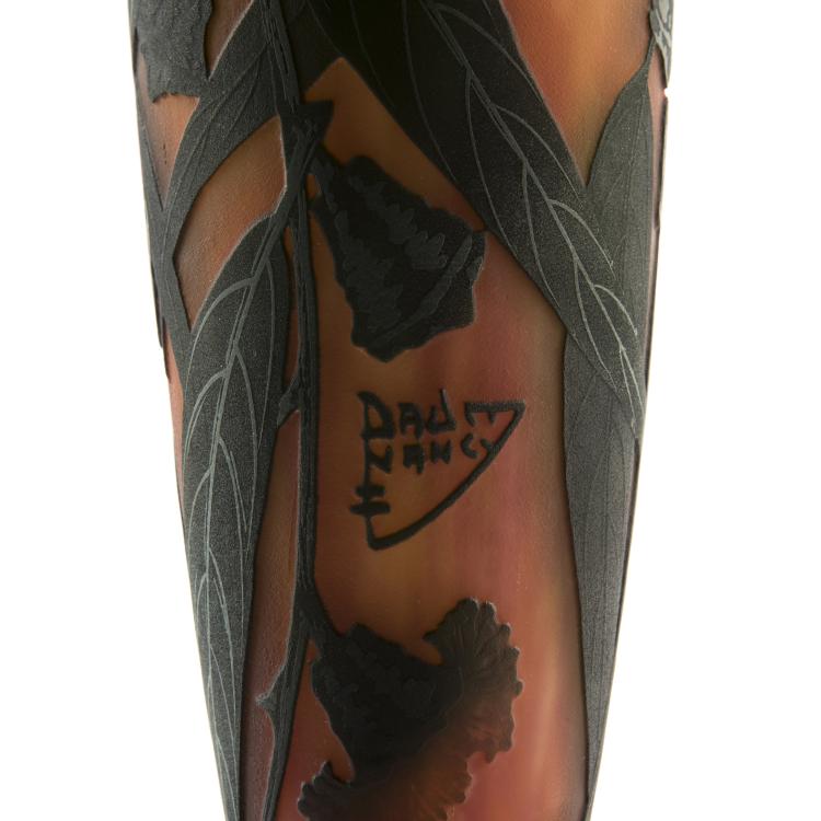 Bild 5 zu Objekt, 'Eucalyptus' vase, 1913, Daum Fr&egrave;res, Nancy, 138B 165