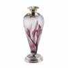 'Iris et Papillon' vase with silver mounting, 1893