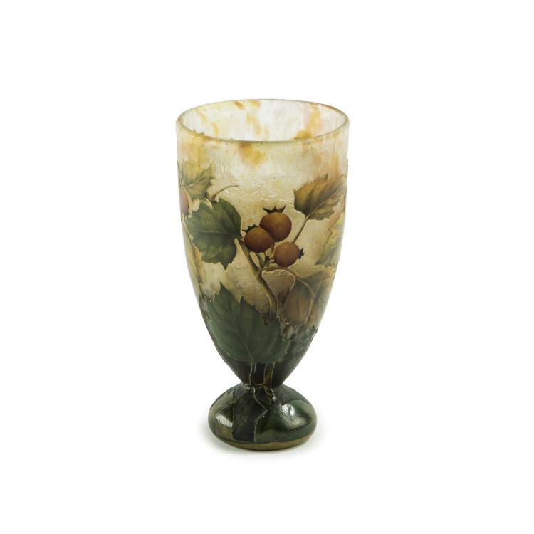 Hauptbild zu Objekt, 'Pomme d'api' vase, c1910, Daum Fr&egrave;res, Nancy, 138B 146