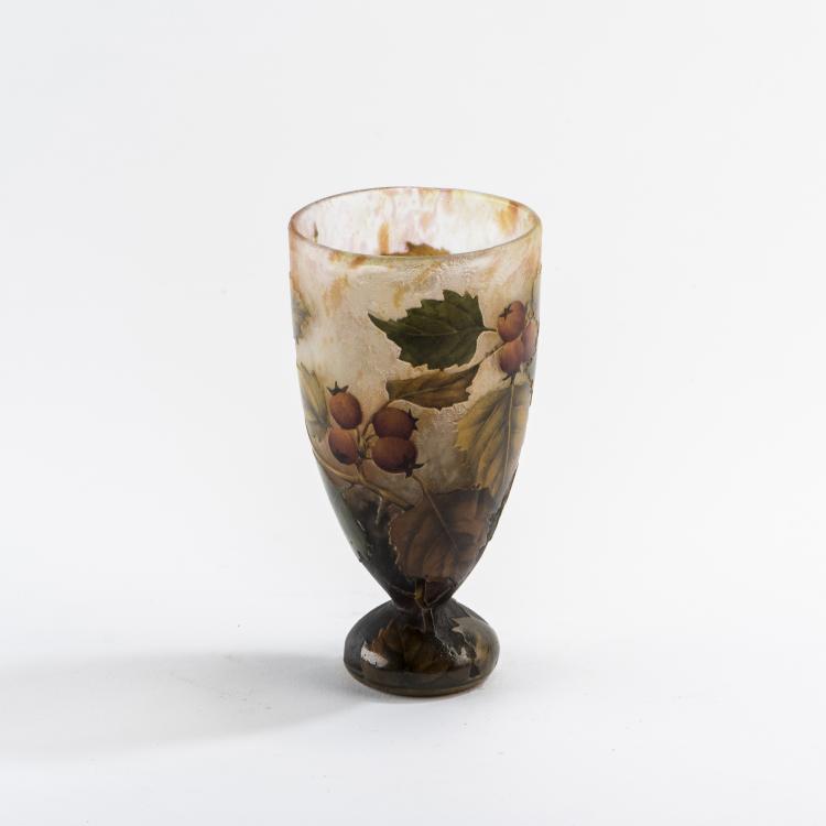 Bild 3 zu Objekt, 'Pomme d'api' vase, c1910, Daum Fr&egrave;res, Nancy, 138B 146