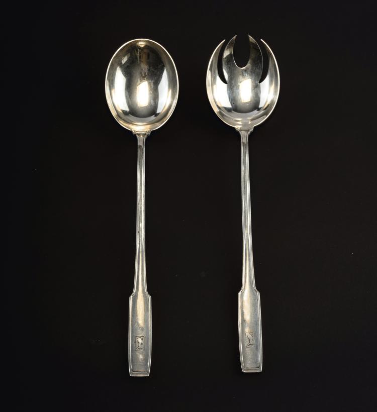 Hauptbild zu Objekt, 'M 350' salad cutlery, 1911/12, Richard Riemerschmid, Weishaupt, Carl, M&uuml;nchen, 139A 23