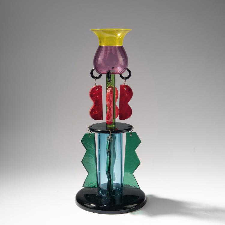Hauptbild zu Objekt, 'Clesitera' vase, 1986, Ettore Sottsass, Toso Vetri d'Arte, Murano, 140B 388