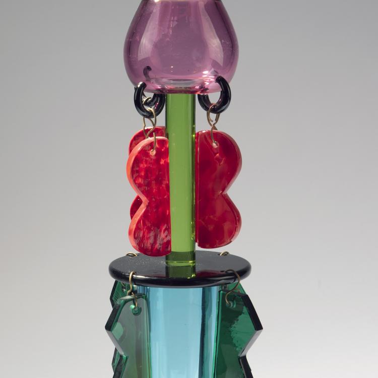 Bild 2 zu Objekt, 'Clesitera' vase, 1986, Ettore Sottsass, Toso Vetri d'Arte, Murano, 140B 388