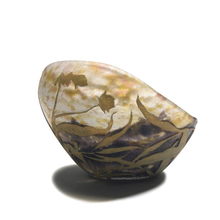 Hauptbild zu Objekt, Bowl, 1915-20, Daum Fr&egrave;res, Nancy, 138B 169
