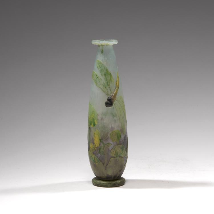 Bild 2 zu Objekt, 'Libellules et renoncules jaunes' vase, c1904, Henri Berg&eacute;, Daum Fr&egrave;res, Nancy, 138B 124