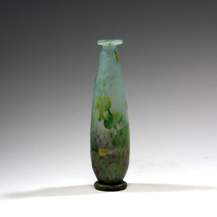 Bild 4 zu Objekt, 'Libellules et renoncules jaunes' vase, c1904, Henri Berg&eacute;, Daum Fr&egrave;res, Nancy, 138B 124