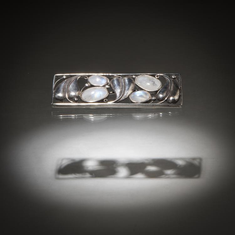 Bild 2 zu Objekt, Opal brooch, 1910-15, Josef Hoffmann, Wiener Werkst&auml;tte, 138B 712