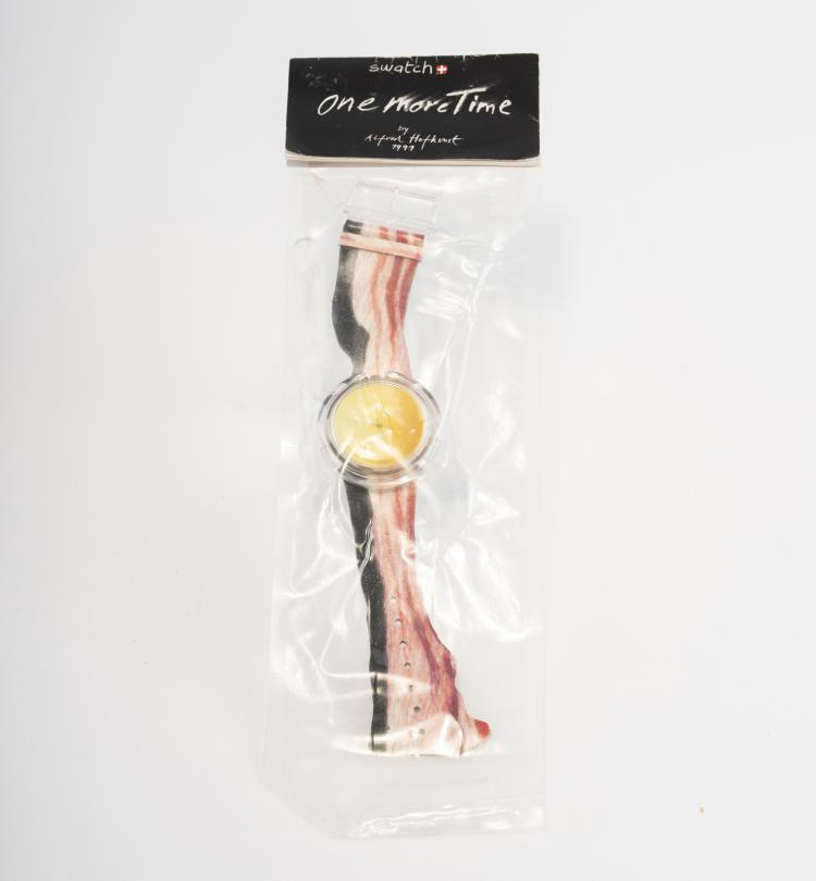 Bild 3 zu Objekt, Drei Armbanduhren 'One more time', 1991, Alfred Hofkunst, Swatch AG, Schweiz, 139B 634