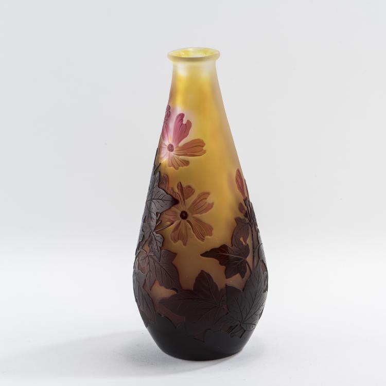 Bild 2 zu Objekt, 'Mauve des bois' vase, 1920s, Gall&eacute;, Etablissements, Nancy, 138B 242