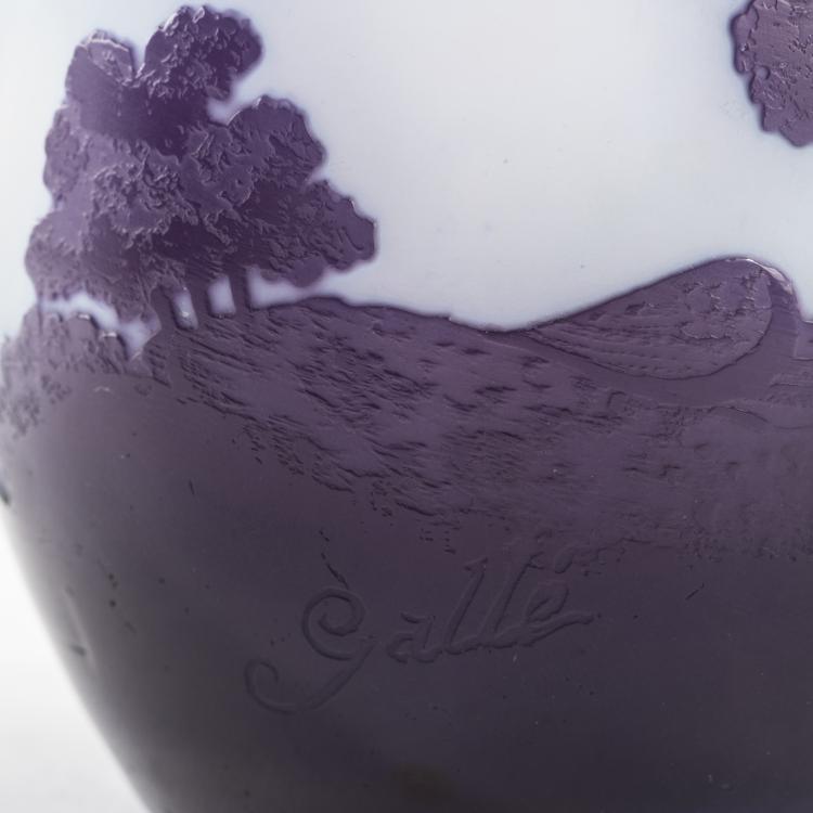 Bild 5 zu Objekt, 'La Ligne bleue des Vosges' vase, 1914-18, Gall&eacute;, Etablissements, Nancy, 138B 233