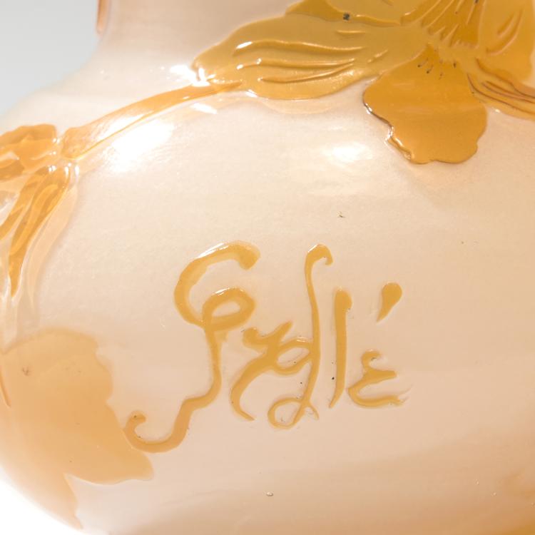 Bild 2 zu Objekt, Kleine Vase 'Pommier en fleurs', um 1900, Gall&eacute;, Emile, Nancy, 138B 204