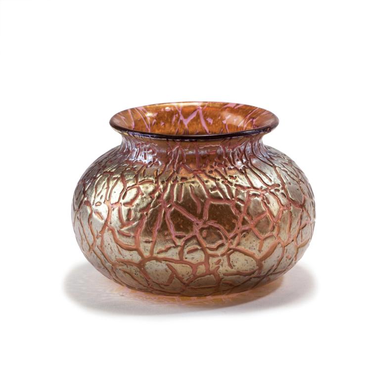 Hauptbild zu Objekt, 'Mimosa' vase, 1899, L&ouml;tz Wwe., Klosterm&uuml;hle, 138B 310