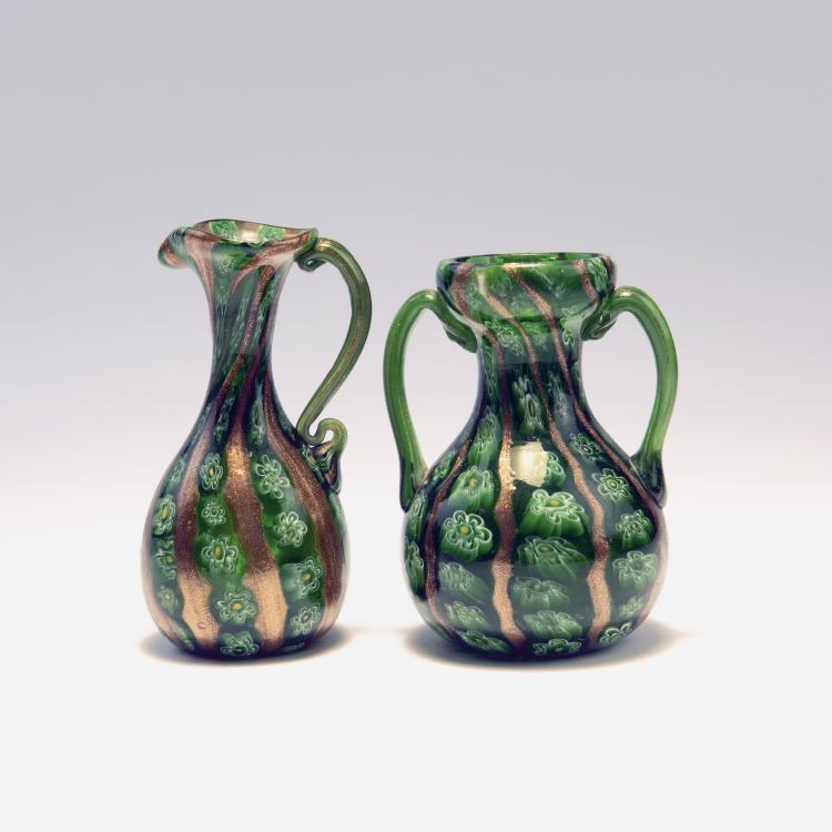 Hauptbild zu Objekt, Krug, um 1895, Zuffi, Vittorio, Murano, 140C 421