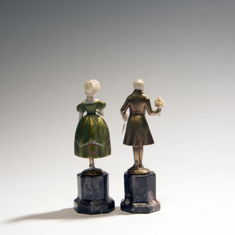 Bild 2 zu Objekt, Biedermeier couple, 1920s, Ferdinand Preiss, 138B 431
