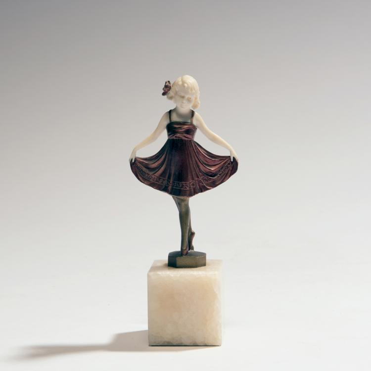 Hauptbild zu Objekt, Girl ballet dancer, 1920s, Ferdinand Preiss, 138B 432