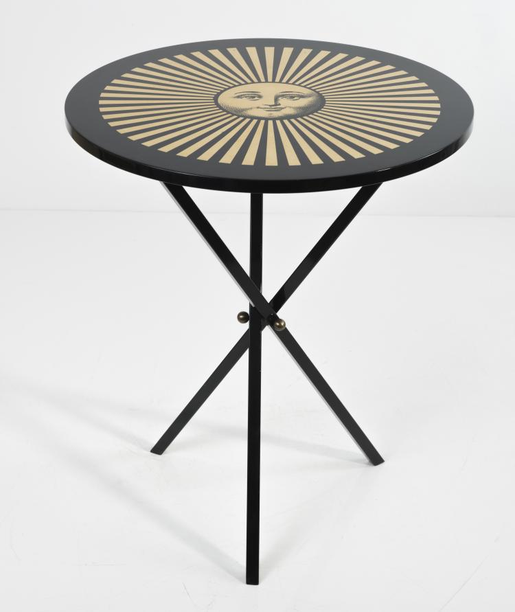 Bild 1 zu Objekt, 'Sole' end table, 1980s, Piero Fornasetti, Fornasetti, Mailand, 139B 404